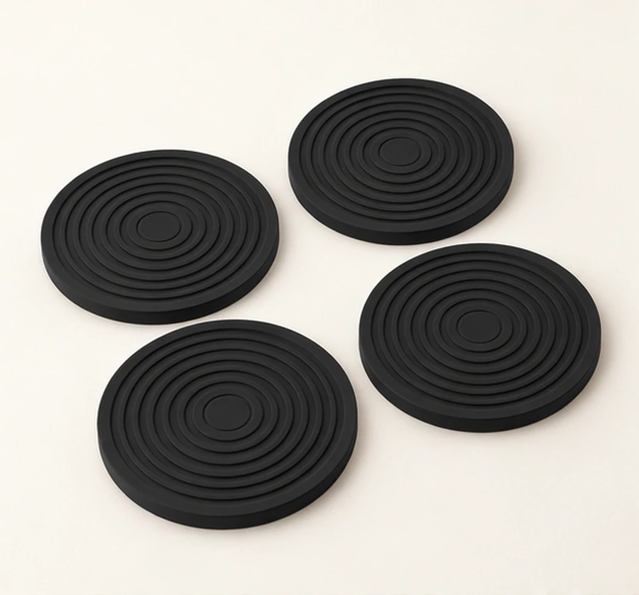 Cupwell Silicone Liners — Set of 4 in Black