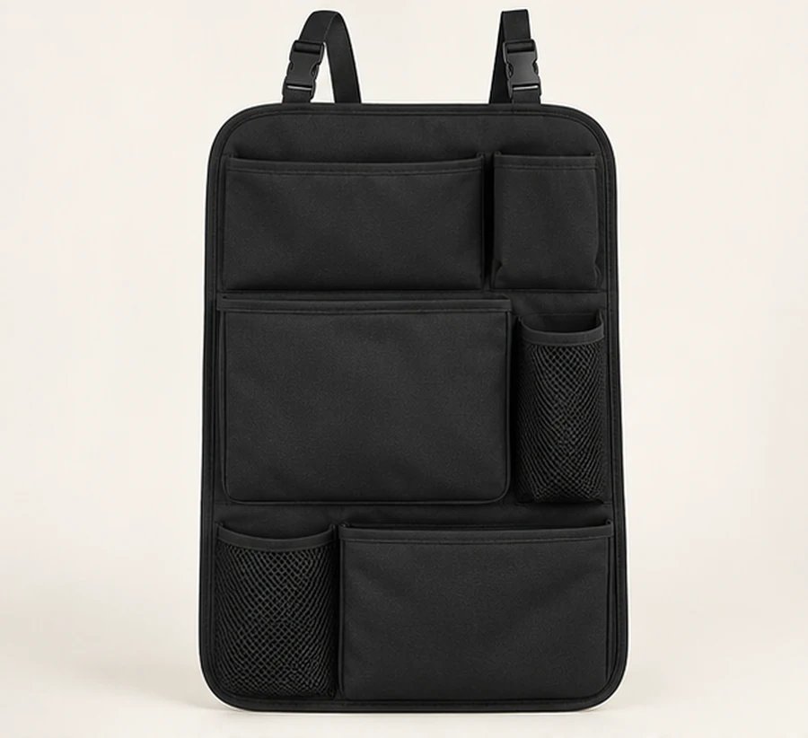 Seatback Daily Organizer in Black